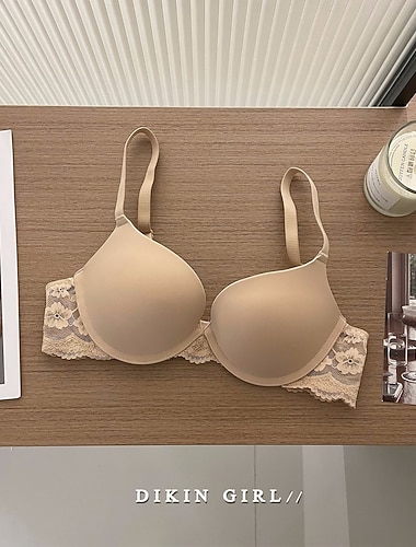  Damen Dessous BH Spitze LochNightwearNylon POLY Alltagskleidung Unterwäsche Schwarz Rote Khaki Beige Frühling & Sommer Herbst Winter