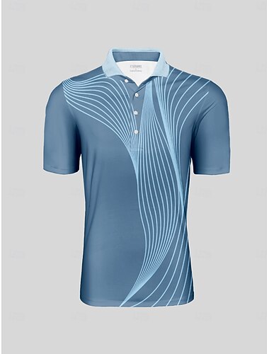  Férfi POLO trikó Medence Rövid ujjú Felsők Golf Attire Ruházat Felszerelések Viselés Ruházat