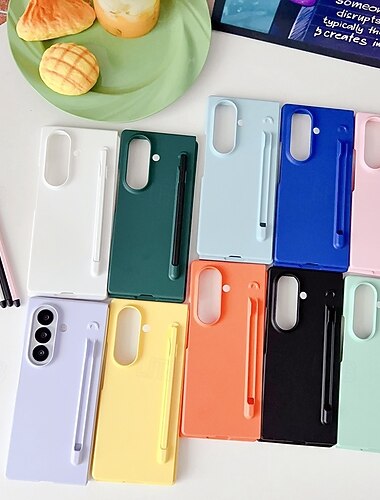  puhelin Etui Käyttötarkoitus Samsung Galaxy Z-taitto 7 Z Taita 6 Z Fold 5 Z Fold 4 Takakuori Iskunkestävä Retro Silikoni