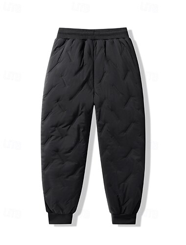  Pantalons Pantalon Enfants Garçons Couleur Unie Flexible Confort Pantalon Extérieur Quotidien Basique Noir Rose Claire Violet Taille moyenne