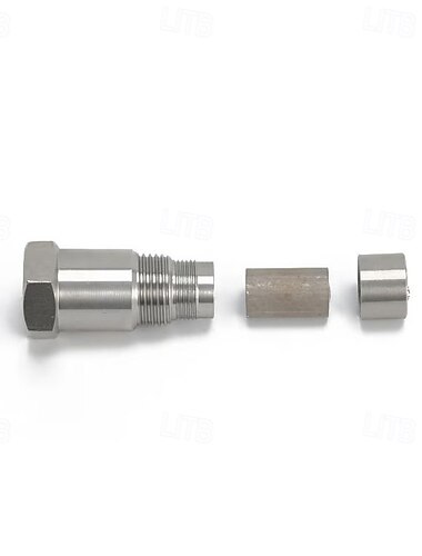  תקן חמצן חיישן מתאם עבור ביצועי שטח חמצן O2 חיישן m18x1.5 עבור חלקי שטח של זרז CSV