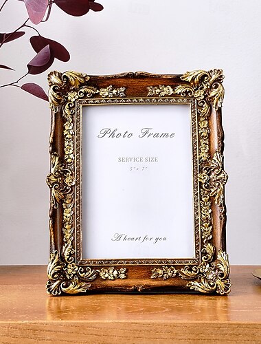 1 st europeisk tredimensionell mönsterdesign rektangulär klassisk fotoram hartsmaterial fotoram lämplig för familjefotodekoration fotografering och fotograferingsrekvisita dekoration   1 st europeisk tredimensionell mönsterdesign rektangulär klassisk fotoram hartsmaterial fotoram lämplig för familjefotodekoration fotografering och fotograferingsrekvisita dekoration