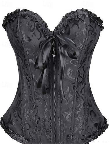  Női Fűző Alakformáló Derékösszehúzó Alakformáló ruha Szexi fűző Szexi Édes Tiszta szín Nyitott hátú Vakáció Parti Utca Ujjatlan Fűző Fekete Fehér Bézs Tavasz Ősz Szabott