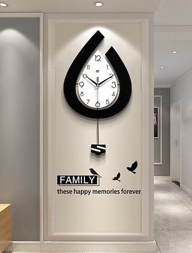  Большие настенные часы с каплей воды для гостиной, современные настенные часы, подходящие для украшения дома, спальни, кухни, офиса