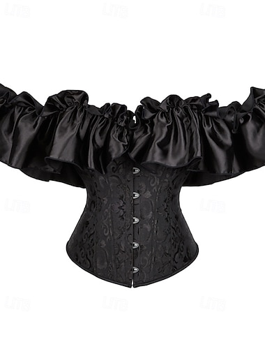  Női Fűző Alakformáló Derékösszehúzó Alakformáló ruha Szexi fűző Szexi Édes Tiszta szín Fodrozott Nyitott hátú Vakáció Utca Randi Ujjatlan Fűző Fekete Fehér Bézs Tavasz Ősz Szabott