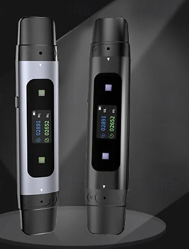  Treinador de Respiração Digital Inteligente com Display Testador de Dados de Função Pulmonar Portátil Presente para o Dia dos Namorados