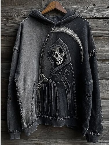 Damen Pullover Hoodie Sweatshirt Grafik Monster Lässig Langarm Kapuze Regelmäßige Oberteile Party Abendkleidung Street Alltagsbekleidung Patchwork Dunkelgrau Frühling Herbst Winter   Damen Pullover Hoodie Sweatshirt Grafik Monster Lässig Langarm Kapuze Regelmäßige Oberteile Party Abendkleidung Street Alltagsbekleidung Patchwork Dunkelgrau Frühling Herbst Winter