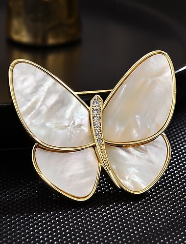  Broschen Klassisch Retro Schmetterling Elegant Mode Luxus Brosche Schmuck Silber Gold Für Hochzeit Party Geschenk Verlobung Abschlussball Festival