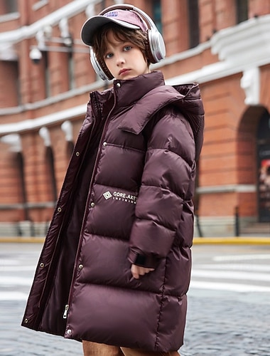 Děti Chlapecké Péřová bunda Venkovní bunda Puffer Jacket Svrchní oděvy Pevná barva Dlouhý rukáv Zahřívací Větruodolné Kabát Venkovní Denní Základní Černá Rubínově červená Trávová zelená Podzim Zima 4   Děti Chlapecké Péřová bunda Venkovní bunda Puffer Jacket Svrchní oděvy Pevná barva Dlouhý rukáv Zahřívací Větruodolné Kabát Venkovní Denní Základní Černá Rubínově červená Trávová zelená Podzim Zima 4