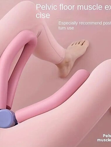  Entrenador muscular del suelo pélvico: recuperación posparto &Dispositivo de ejercicio para piernas, glúteos y caderas, fabricado con material EVA, ajuste universal para fitness. &entrenamientos al