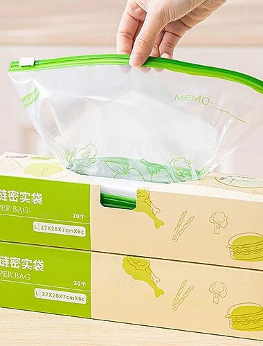  Taili újrafelhasználható élelmiszertároló zacskók, gallonos fagyasztózacskók, mosogatógépben mosható&amp;szivárgásmentes, újrafelhasználható gallonzacskók, BPA műanyagmentes, újrafelhasználható