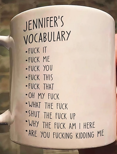  לבן קרמיקה סדרת הודעות ספלים & כוסות