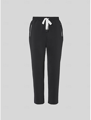  Pantalons pour hommes noir bas vêtements tenues