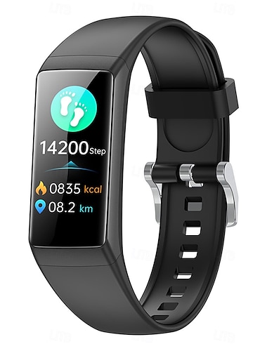  BK05 Smartklokke 0.96 tommers Smart armbånd Smartwatch blåtann Skritteller Samtalepåminnelse Fitnessporing Kompatibel med Android iOS Unisex Lang ventetid Vanntett Mediakontroll IP68 44mm urkasse