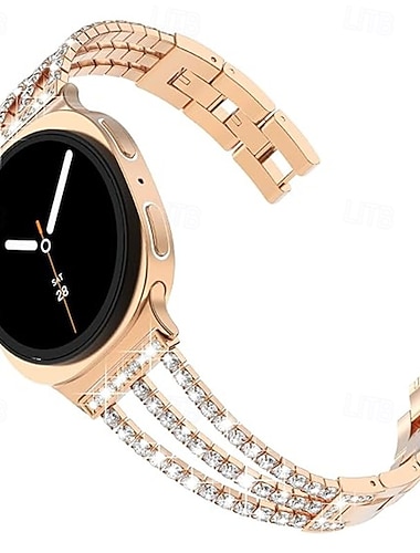  Pulseiras de Relógio para Samsung Galaxy Relógio 8 40/44mm Relógio 8 Classic 46mm Watch 7/6/5/4  40/44mm, Watch 5 Pro 45mm, Watch 6 Classic 43/47mm, Watch 4 Classic 42/46mm Aço Inoxidável Substituição