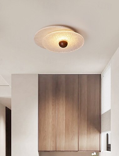  LED-taklampe 33 cm innfelte lys kunstnerisk stil formell taklampe for korridor varmhvit 110-240v