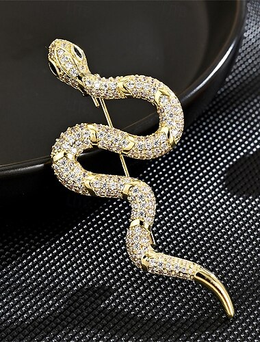  Spille Classico Animale Moda Di tendenza Spilla Gioielli Oro Per Matrimonio Feste Regalo Fidanzamento Balli di fine anno Festival