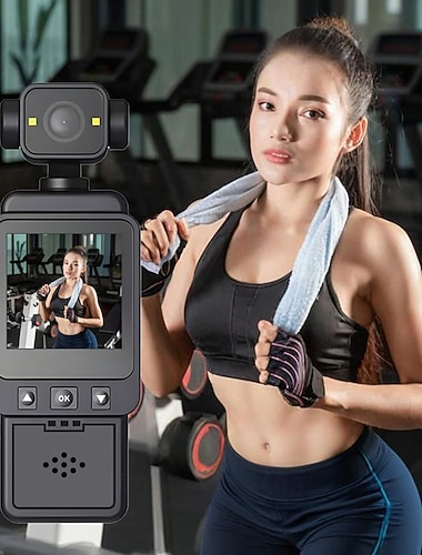  DV-01 Actiecamera Draagbaar Opname van beeld- en videofunctie Mini WIFI-bediening 1.6 inch(es) 48 MP 1080p 128 GB Straat