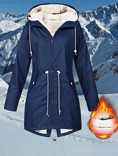 نسائي معطف شتوي سترة هوديي الدفء مريح سحاب جيب كاجوال سهل الأماكن المفتوحة عطلة مناسب للخارج عطلة نهاية الاسبوع طويلة مع قبعة عادي كم طويل ملابس خارجية أرزق بحري أسود وردي بلاشيهغ الخريف الشتاء   نسائي معطف شتوي سترة هوديي الدفء مريح سحاب جيب كاجوال سهل الأماكن المفتوحة عطلة مناسب للخارج عطلة نهاية الاسبوع طويلة مع قبعة عادي كم طويل ملابس خارجية أرزق بحري أسود وردي بلاشيهغ الخريف الشتاء