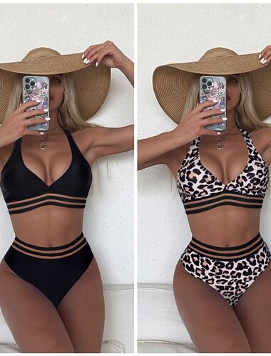  Damskie Biustonosz na ramiączkach spaghetti Stanik sportowy Bielizna Sexy Niskie wsparcie Wyściełany Jednokolorowe Sport Odzież sportowa Cętki Czarny Siłownia Pilates Joga