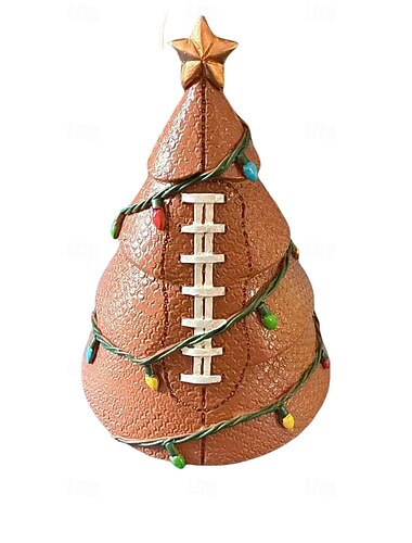  διακόσμηση χριστουγεννιάτικου δέντρου ποδοσφαίρου μίνι χριστουγεννιάτικα δέντρα με θέμα τα αθλήματα διακοσμητικά επιτραπέζια διακοσμητικά φιγούρα με αστέρι στο πάνω μέρος μοναδικά δώρα για τους