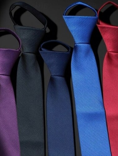  Miesten Kravaatit Klassinen Yksivärinen / yksivärinen Muodollinen iltajuhla Deitti Juhlat