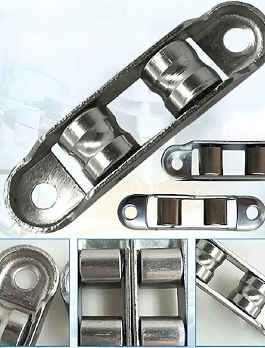  10 τεμάχια χάλυβα &συρόμενες πόρτες και κύλινδροι παραθύρων από κράμα αλουμινίου, τροχαλίες από ανοξείδωτο χάλυβα για πόρτες και ράγες παραθύρων