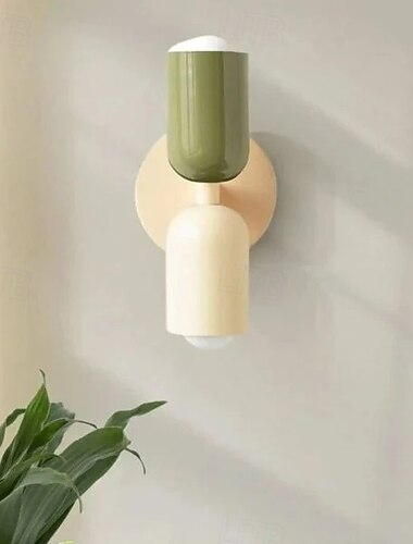  appliques murales led cuivre minimalisme haut et bas lumière blanche chaude 5w 3000k appliques murales style contemporain moderne salon chambre salle à manger applique murale en métal
