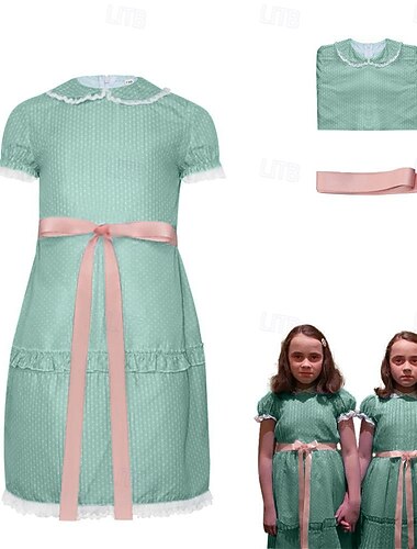  Duch Dvojčata Karneval Šaty Záření cosplay Horor Dětské Dámské Karneval Plesová maškaráda Na den Snadný karnevalový kostým Oblékněte se