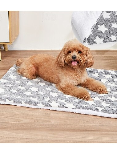  koc dla zwierząt, lekki, koralowy polar, miękki i ciepły, całoroczny, dla psa lub kota, zmywalny, przytulny, pościelowy, podróżny, poduszka na sofę, pokrowiec ochronny, artykuły dla zwierząt domowych