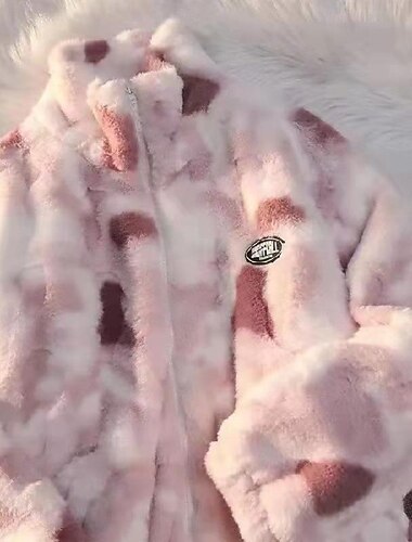 نسائي سترة الصوف معطف تيدي معطف من الفرو الصناعي الدفء مريح سحاب كاجوال تاي داي عطلة شارع فضفاض مناسب للبس اليومي عادية مرتفعة عادي كم طويل ملابس خارجية وردي بلاشيهغ أزرق رمادي الخريف الشتاء   نسائي سترة الصوف معطف تيدي معطف من الفرو الصناعي الدفء مريح سحاب كاجوال تاي داي عطلة شارع فضفاض مناسب للبس اليومي عادية مرتفعة عادي كم طويل ملابس خارجية وردي بلاشيهغ أزرق رمادي الخريف الشتاء