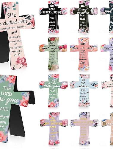  12/16/24 kpl magneettisia ristikirjanmerkkejä lahjaksi, kristillisiä magneettisia kirjanmerkkejä naisille, magneettisia raamatunjakekirjamerkkejä inspiroivilla sanonnoilla, raamatuntutkimukseen,