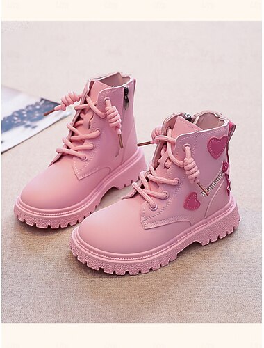  Koreaanse idool geïnspireerde popster kostuum schoenen - trendy witte en bruine mode laarzen voor meisjes casual en straat stijl