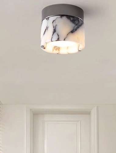  Nordisk seremonilampe i alabasterstein 110–240 V