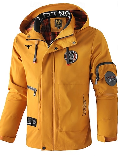 Miesten Lehmäpainatus Tuulitakki Hupullinen takki Anorakki Vedenkestävä Tuulenkestävä Multi-Pocket Vapaa-aika ulko- Retkeily ja vaellus Irrotettava huppu Täysi vetoketju Tyylikkäät päällysvaatteet   Miesten Lehmäpainatus Tuulitakki Hupullinen takki Anorakki Vedenkestävä Tuulenkestävä Multi-Pocket Vapaa-aika ulko- Retkeily ja vaellus Irrotettava huppu Täysi vetoketju Tyylikkäät päällysvaatteet