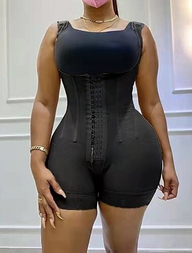  Damskie Równina Podnoszenie pośladków Oddychający Wyszczuplenie brzucha Kostiumy modelujące sylwetkę Dla Siłownia Ćwiczenia i fitness