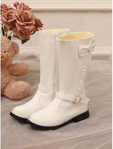  Koreaanse idool geïnspireerde popster kostuum schoenen - schattige mode laarzen voor meisjes voor dagelijks gebruik en casual outfits