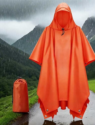  Dam Mantel / kappor Vattentät Vindtät Lappverk Oregelbunden fåll Ledigt Slät Utomhus Semester Gata Dagliga kläder Kort Huva Normal Långärmad Ytterkläder Svart Blå Orange Höst Vinter