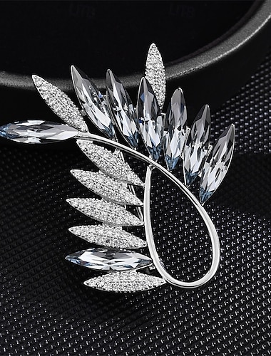  Rintaneulat Perinteinen Retro Kukkais-teema Tyylikäs Muoti Yksilöllinen Yksinkertainen Rintaneula Korut Hopea Käyttötarkoitus Häät Juhla Lahja Kihlaus Tanssiaiset Festivaali