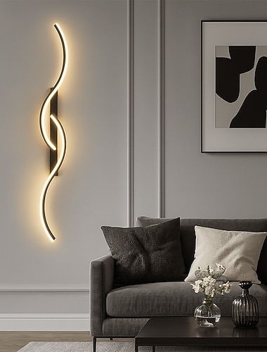  LED-Wandleuchte 3000-6000k dimmbare Silikon-Wandleuchte ist für Schlafzimmer, Wohnzimmer, Badezimmer, Korridor geeignet