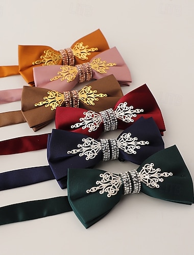  Муж. Бабочка Современный современный Металл Цветочный принт Свадебные прием На каждый день