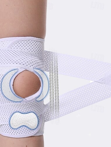  Hombre Rodilleras deportivas de compresión (paquete de 2) A prueba de resbalones Plano Dolor de rodilla Soporte de rodilla por Rutina de ejercicio ACL Levantamiento de pesas