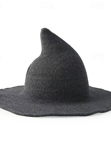  Damskie Kapelusz Kapelusz imprezowy Komfort Cosplay Halloween Święto Czyste kolory