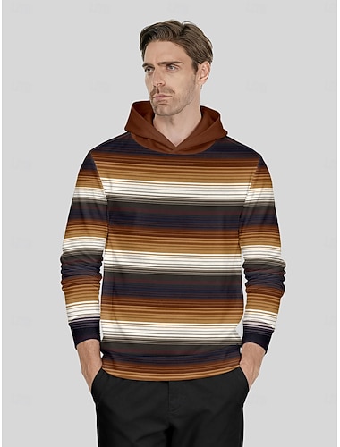  Herre POLO T-skjorte Brun Langermet Topper Golfantrekk Klær Antrekk Bruk Klær