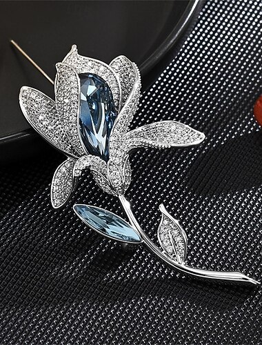  Broches Klassiek Retro Bloem Elegant Modieus Gepersonaliseerde Eenvoudig Luxe Broche Sieraden Zilver Voor Bruiloft Feest Lahja Verloving Schoolfeest Festival