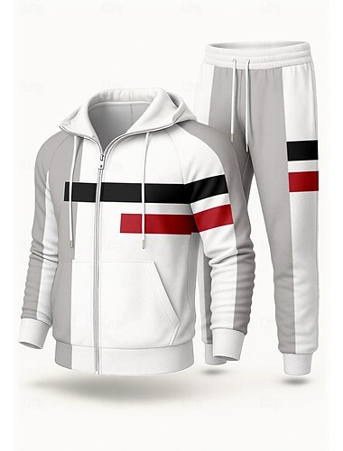  Jul Herr Huvtröja Träningsoverall 2-delad träningsoverall Snörning Dragkedja Geometrisk Träningsdräkter Höst Röd Yrke Utomhus Resor Lättvikt Mode Långärmad Sport Sportkläder Elastisk Normal