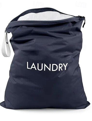  suuri matkapyykkipussi konepestävä likaisten vaatteiden säilytyspussi, johon mahtuu neljä koneellista, sopii pyykkikoriin tai roskakoriin välttämätön matkajärjestäjä