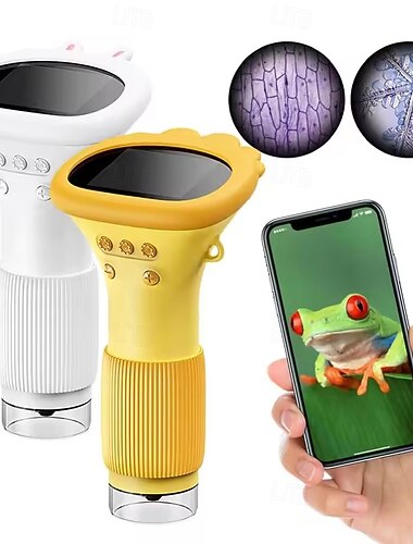  Portable Handheld Microscope Microscôpio 1000X Fácil de operar Iluminação LED