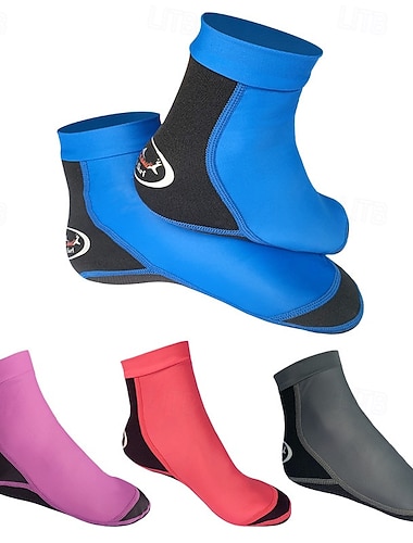  Herre Våtdraktsko Strandstøvletter 1,5 mm Svømmesko til Dykking Surfing Snorkling