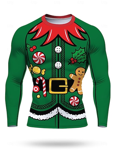  Jul Herr Unisex T-shirt för jogging Atletisk skjorta Gymtröja Konditionströja Träningsskjorta Långärmad T-shirt UPF 50 UV-resistent Mjuk Svettavvisande Mountainbike Gymträning Mountain bike